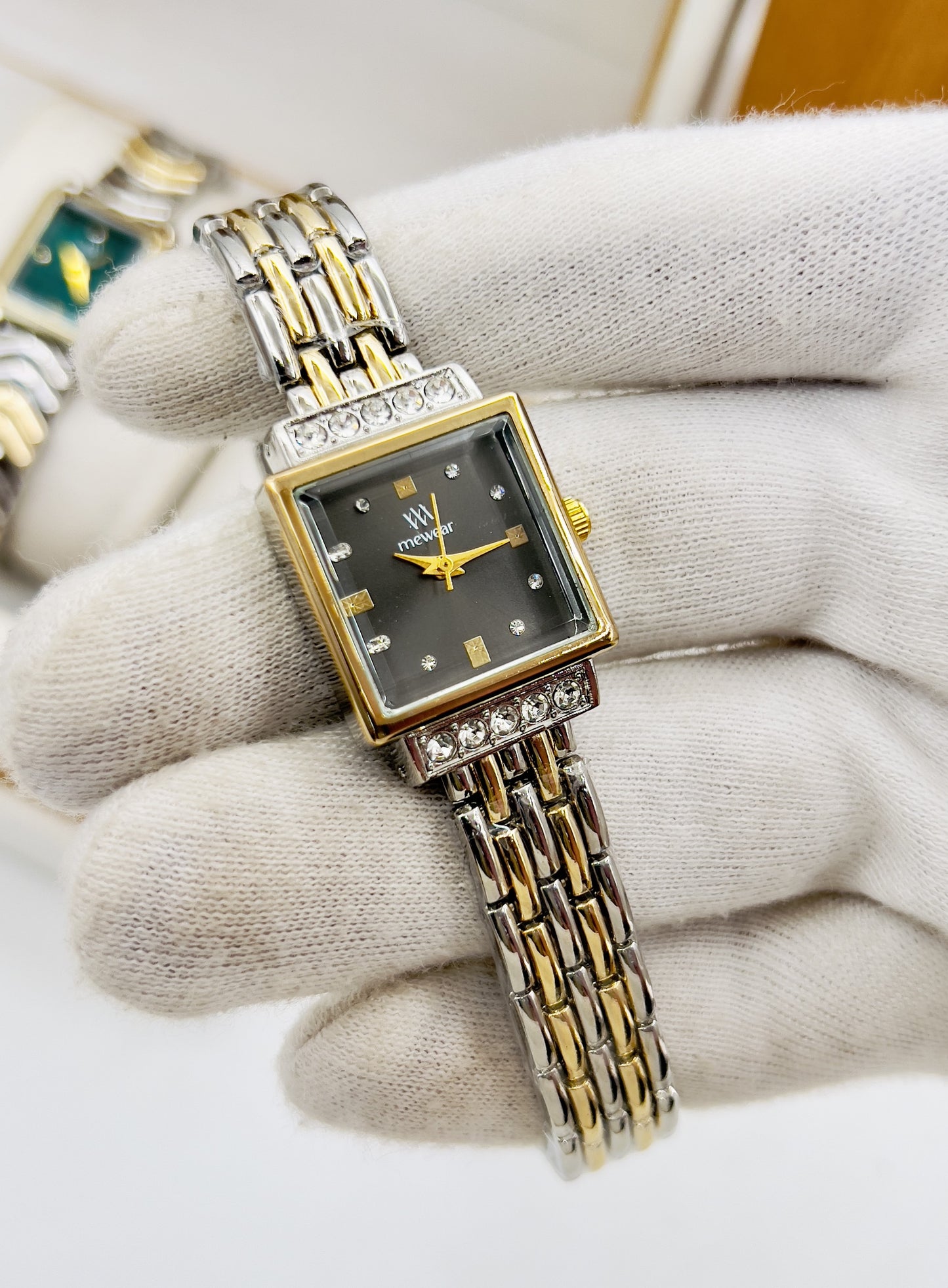 Branded Ladies Watches - Black Dial - V-011