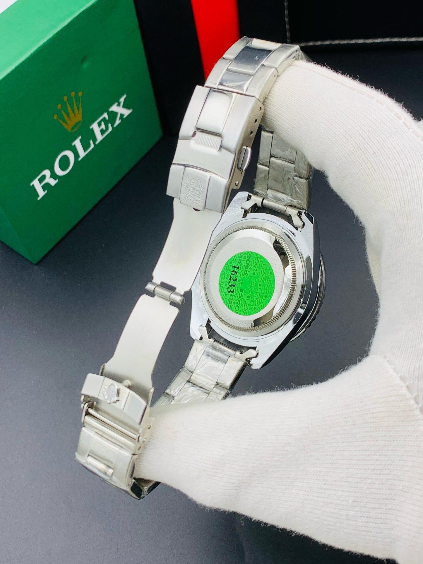 Submariner Full Silver Men's Watch - Silver Dial