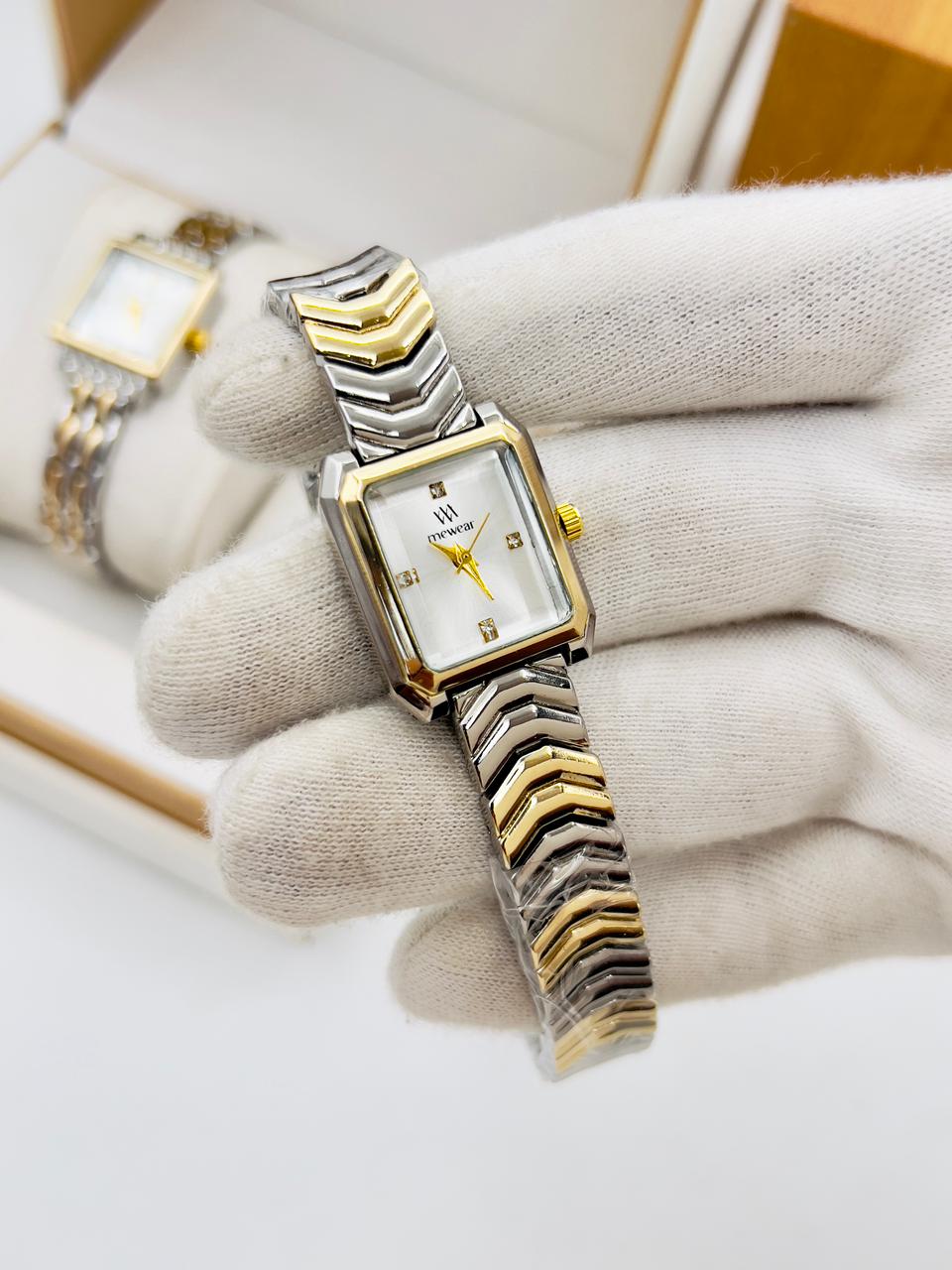 Branded Ladies Watches - White Dial - V-02