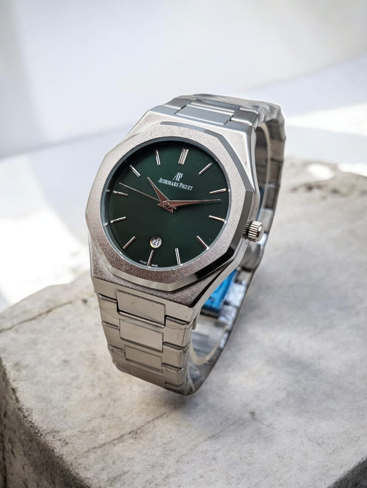 AP Mens Branded Watch - Green Dial