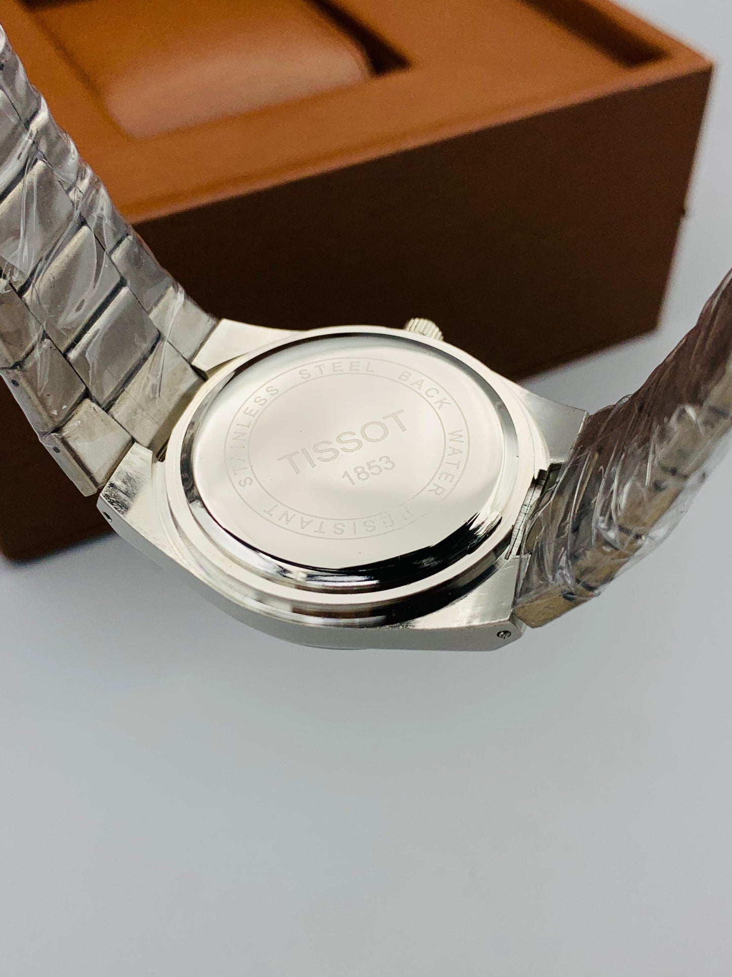 Mens Branded Watch PRX - Stainless Steel - Navy Textured Dial