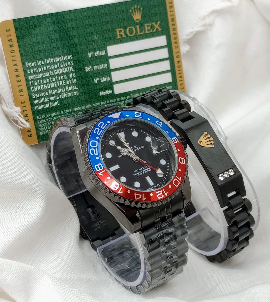 Men's Luxury Wrist Watch with Bracelets - Branded Quality