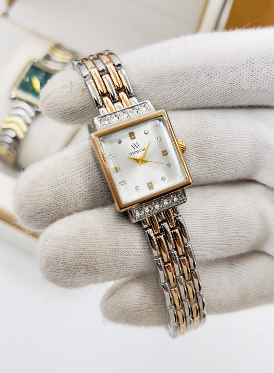 Branded Ladies Watches - White Dial - V-012