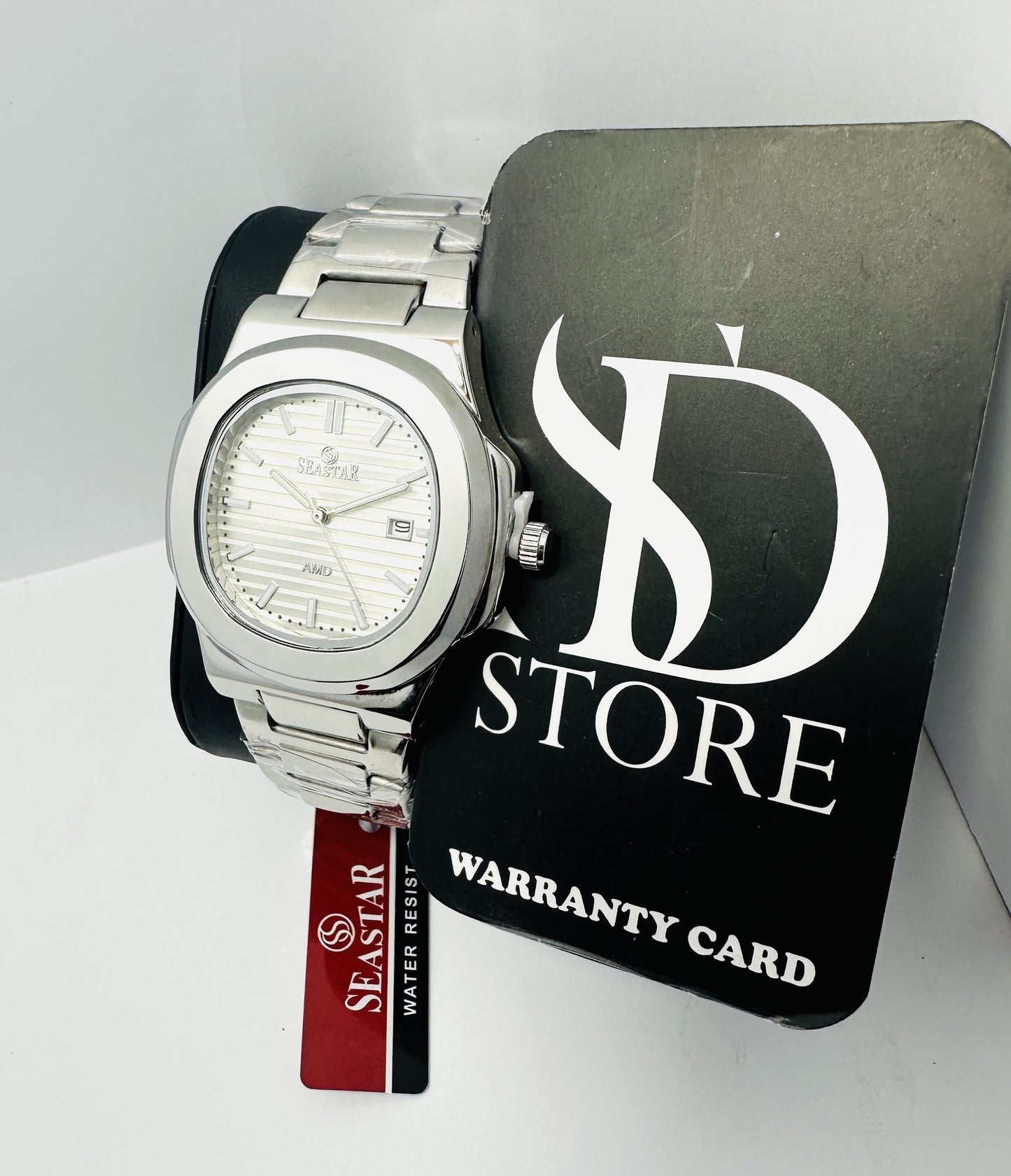 Seastar Original Watch for Men's - White Silver