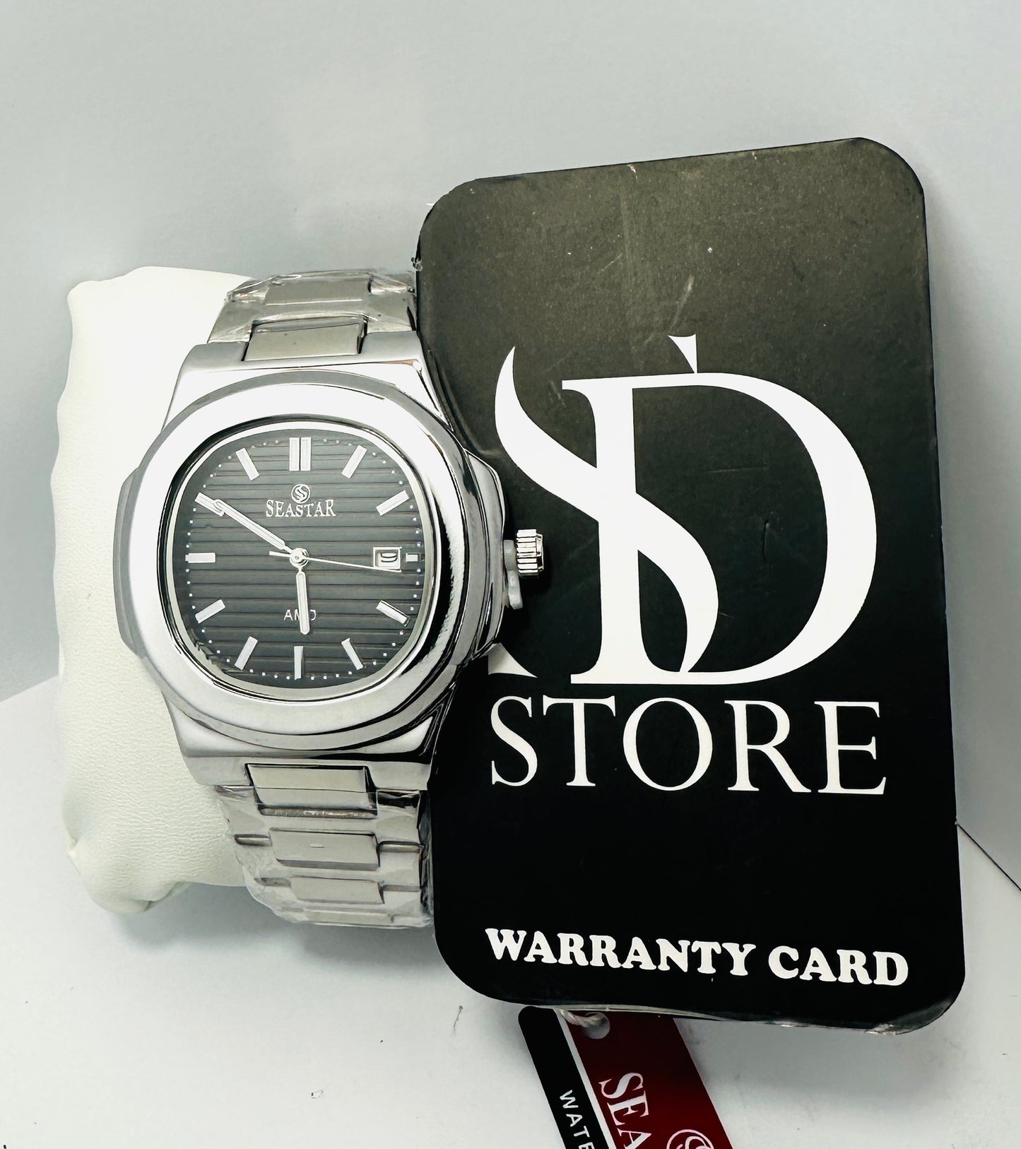 Seastar Original Watch for Men's - Black Silver