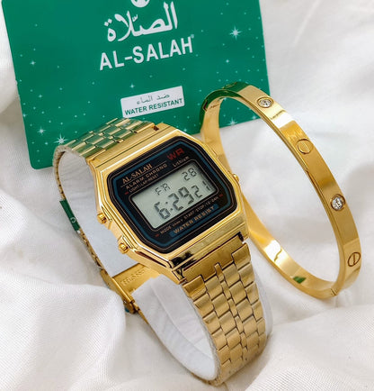 Original Al Salah Digital Unisex Watch - Water Proof Watch