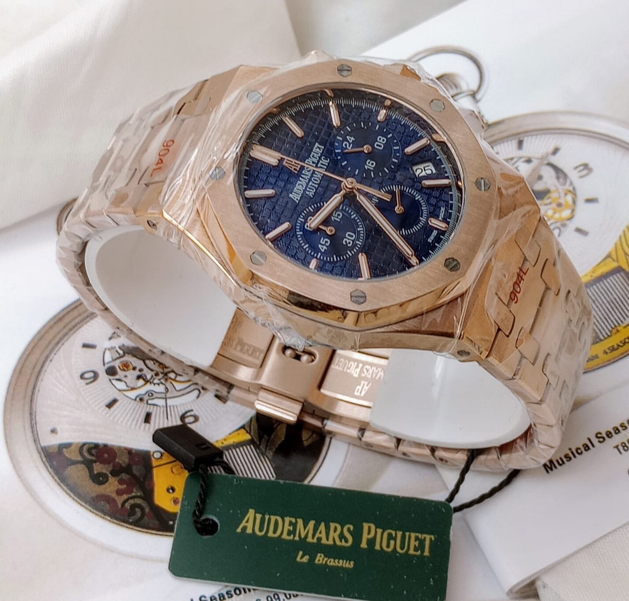 Branded AP Full Copper Watch for Men's - With Premium Box - Master Copy