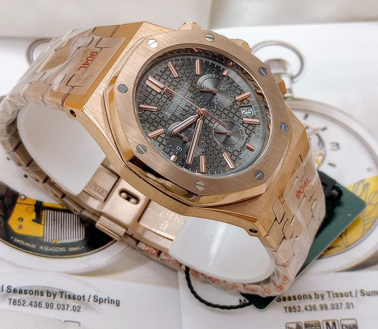 Branded AP Full Copper Watch for Men's - With Premium Box - Master Copy