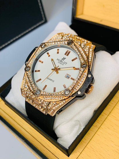 New Edition! Daimond Dial Watch for Men's