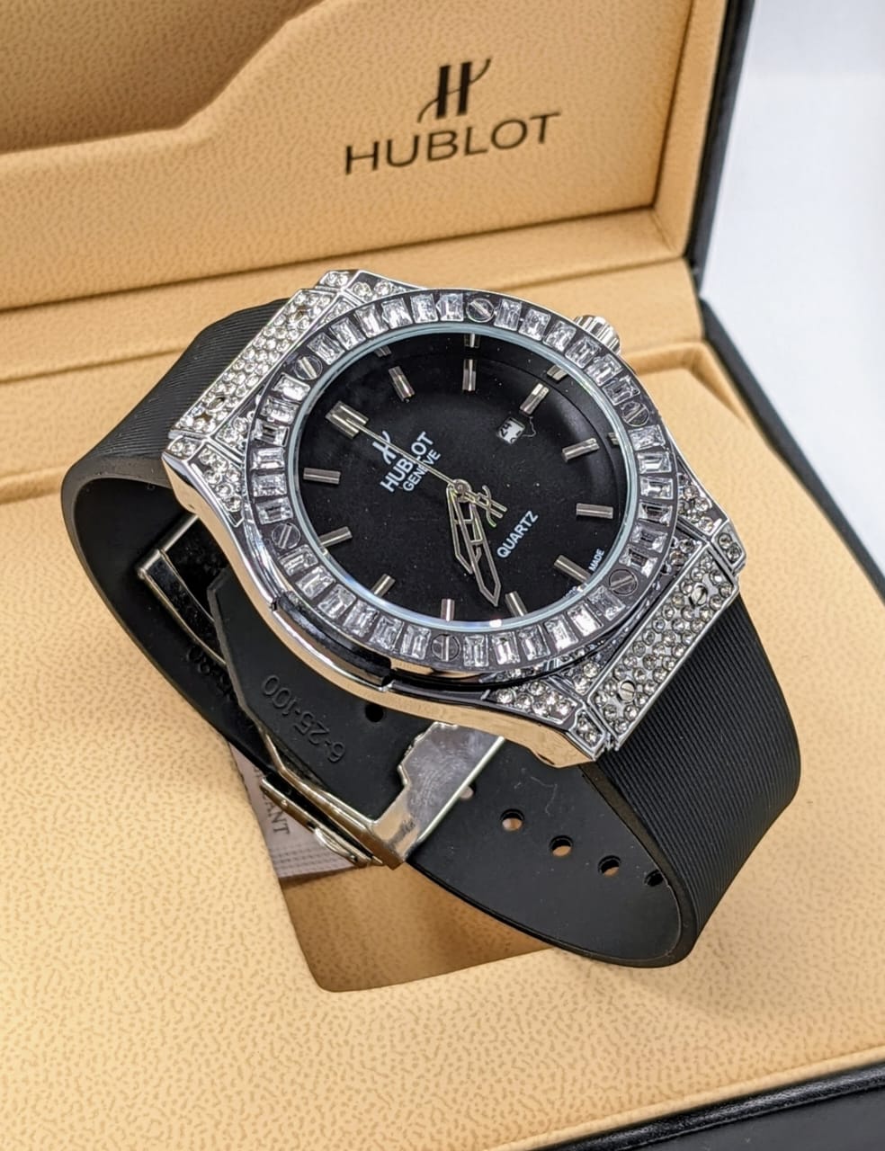 Latest Edition! Diamond Dial Men's Watch