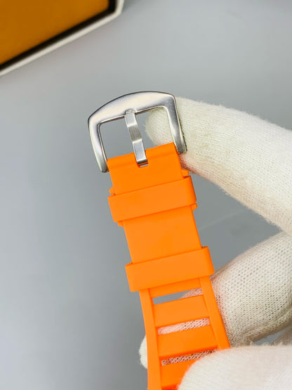 Bariho Men's Watch - Orange Strap