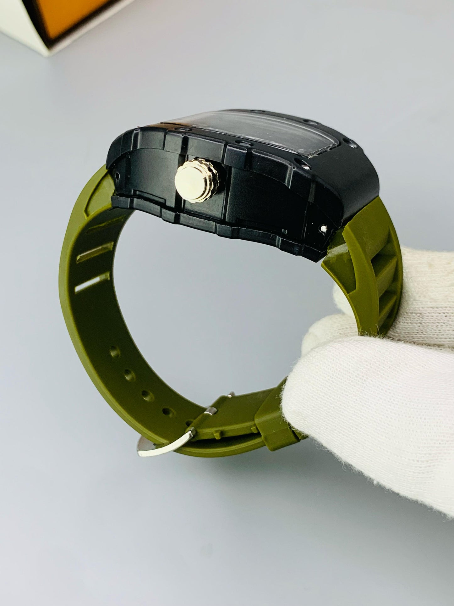 Bariho Men's Watch - Dark Green Strap