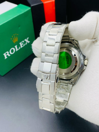 Submariner Full Silver Men's Watch - Silver Dial