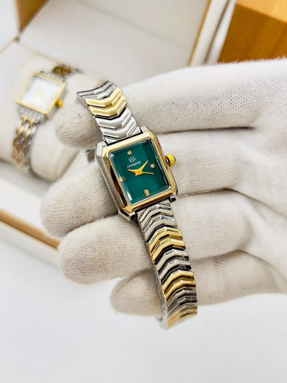 Branded Ladies Watches - Green Dial - V-01