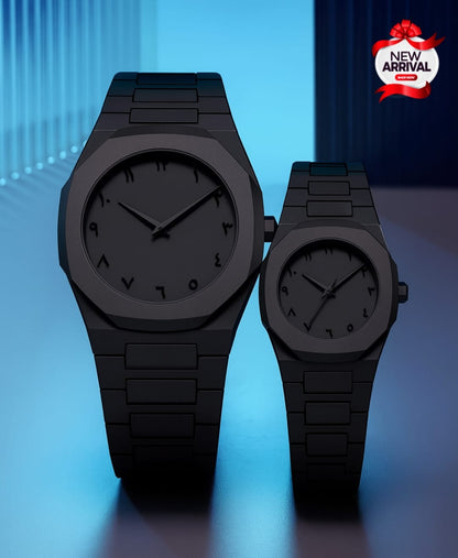Black Aura Couple Watches