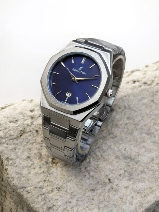 AP Mens Branded Watch - Navy Blue Dial