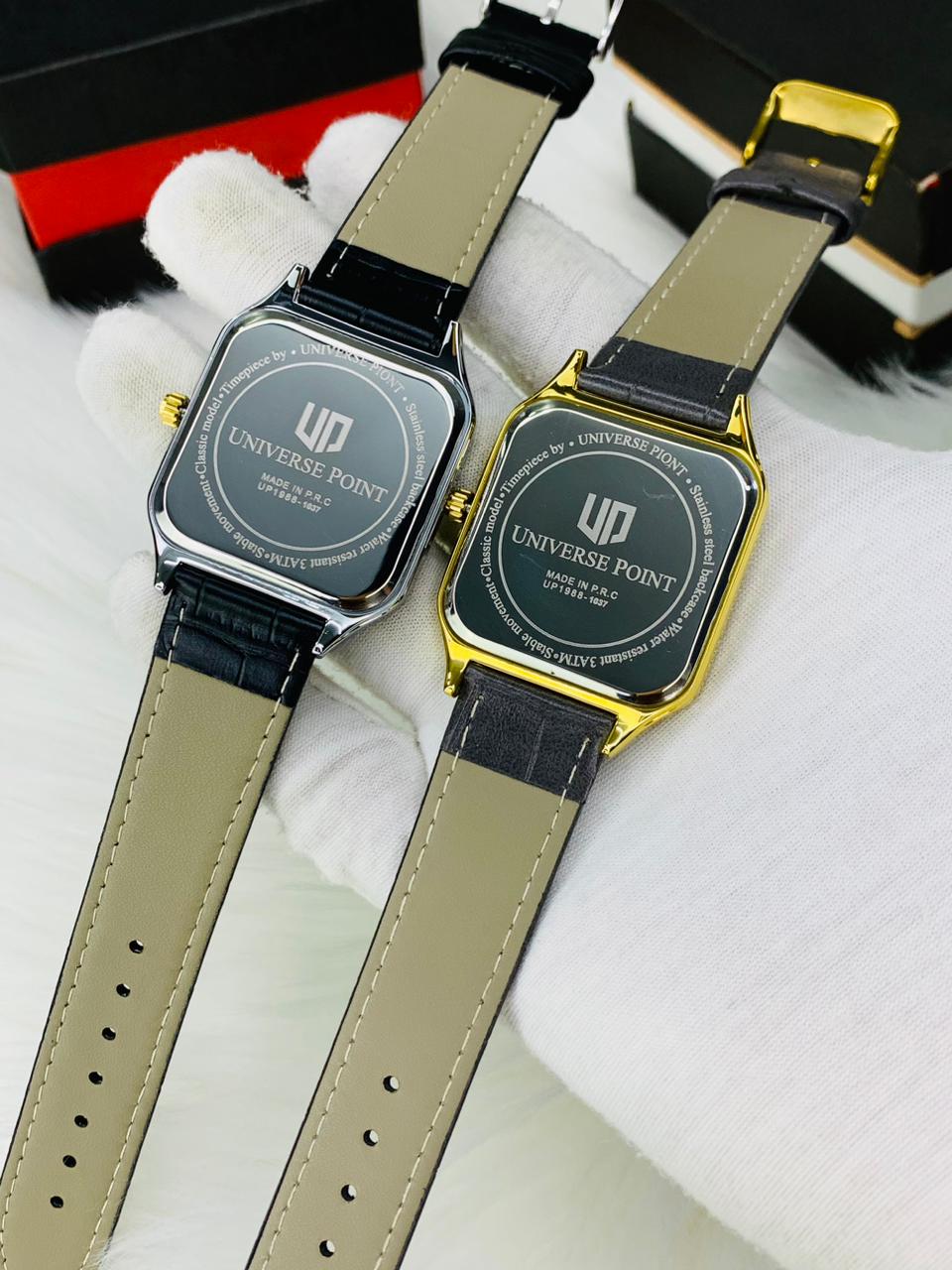 Universe Slim Dial Watch For Men's