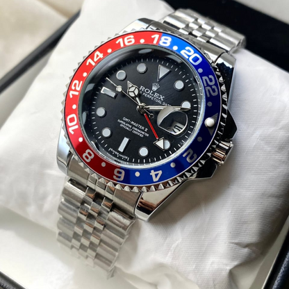 GMT Master 2 Branded Men's Watch - Red and Blue