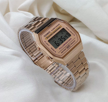 Casio Vintage Unisex RoseGold Colour Watch