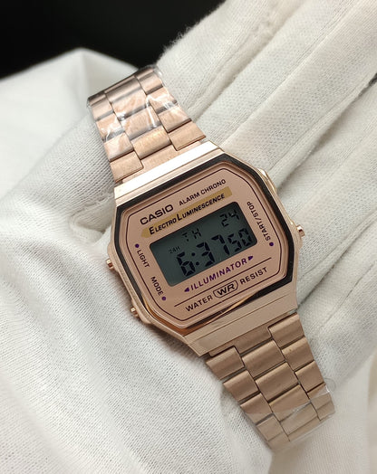 Casio Vintage Unisex RoseGold Colour Watch