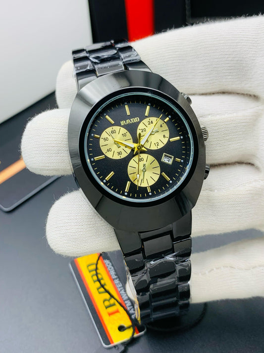 Classic Black Watch for Men's - Waterproof