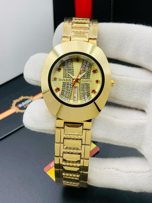 Most Demanding Vintage Golden Watch for Men's - Waterproof