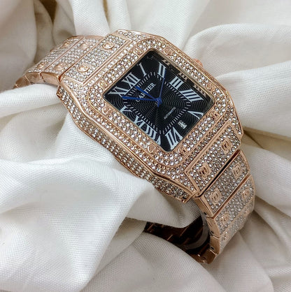 Branded Diamond Watch For Men's